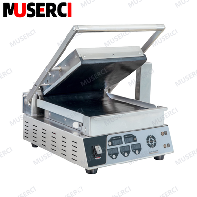 (EG-02) Commercial Double Sided Electric Griddle 12mm Thick Plate 2400W for Fast Cooking CE