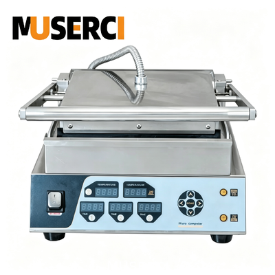 EG02 Commercial Countertop Electric Griddle with Auto Clamshell