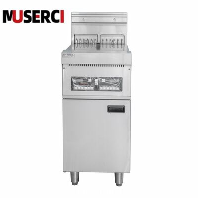 Buy Electric Commercial Deep Fryer Machine 28L For Fried Chicken Shops Fast Food Restaurants online manufacture