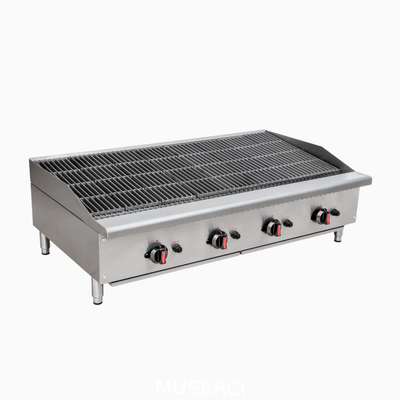 kaufen Steak House Gasbetriebene Countertop Charbroiler kommerzielle Kochvorrichtung on-line-Fertigung