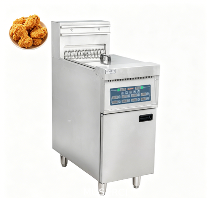 acheter Commercial électrique plancher friteuse à température précise contrôle de chauffage uniforme de qualité alimentaire 28L fabrication en ligne