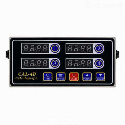 買う （CAL-4B）揚げ物店向け業務用4チャンネルキッチンタイマー 音量調節可能シェイクバスケットリマインダーCE オンライン製造