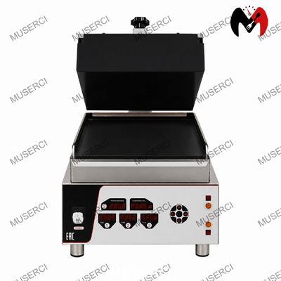satın almak Ticari Düz Üst Elektrikli Izgara 380V 6000W 14mm Kalın Izgara Plakası 50-300℃ Zamanlayıcılı Restoran Mutfağı İçin CE Belgeli Çevrimiçi üretim